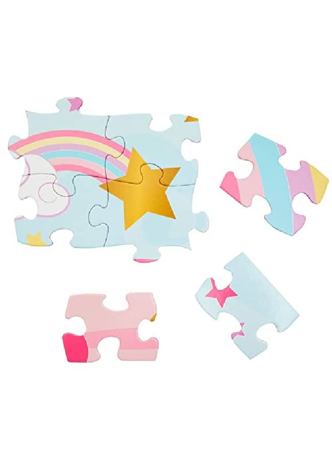 Blue Panda 100Piece Rainbow Unicorn Kids Floor Puzzle (2 X 3 Feet) - Image 4