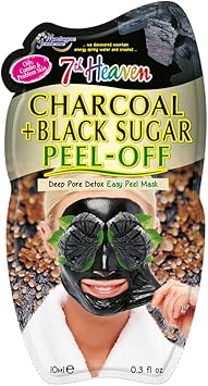 7th Heaven 13 g Pack of 1 Black MONTAGNE JEUNESSE MJeunesse 7Th 10ml PeelOff Mask Sugar - Image 1