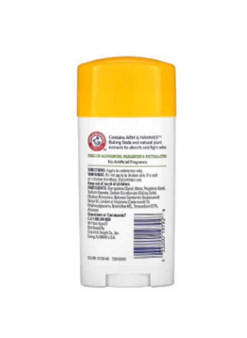 آرم آند هامر مزيل العرق الأساسي مع مزيلات الروائح الطبيعية، غير معطر، 2.5 أونصة (71 جم). - Image 2
