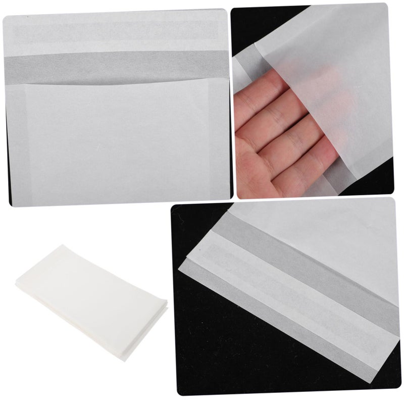 100 Pcs Wax Paper Bags For Cookies Snacks Sweets Homemade Treats Party Events - Image 3