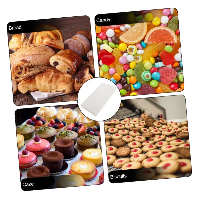 100 Pcs Wax Paper Bags For Cookies Snacks Sweets Homemade Treats Party Events - Image 5