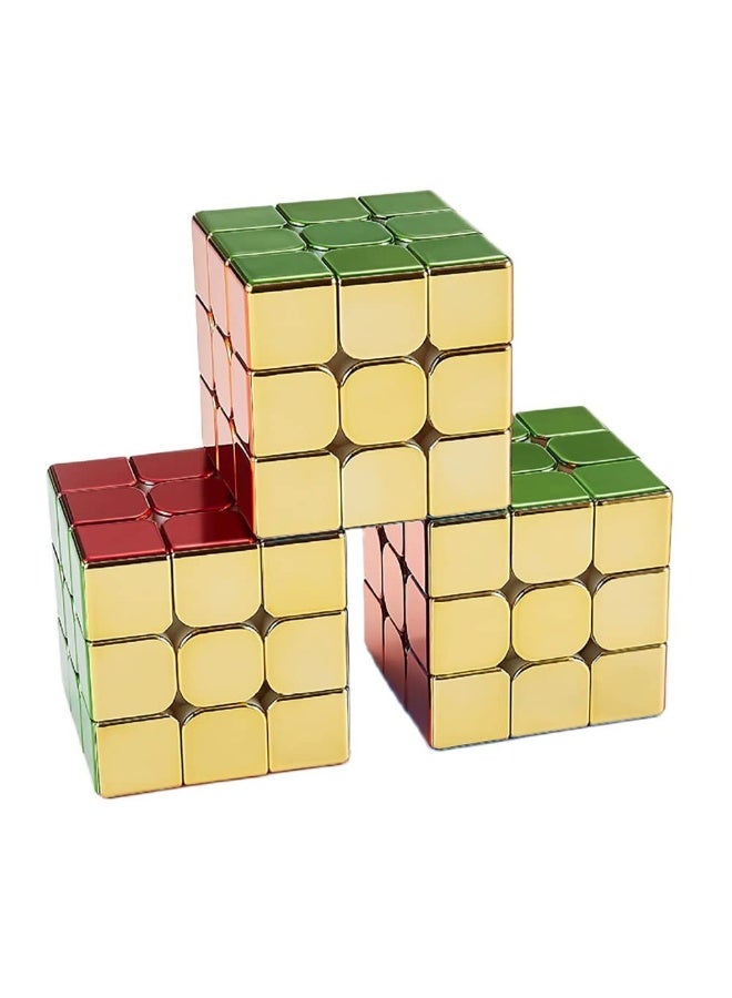 Mirror Magnetic Speed Cube with New Metallic Surface (Non-Magnetic Version) - Image 2