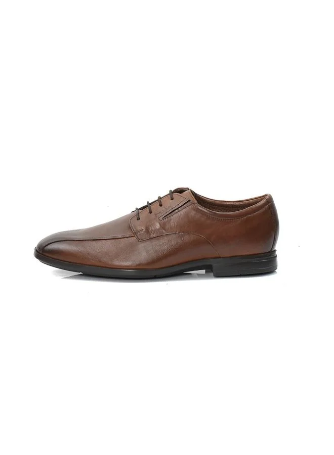 ATTILIO Mens Jack Lace Up Derby shoe Tan Leather Office Formal Wear Casual Party Wear Premium Shoes