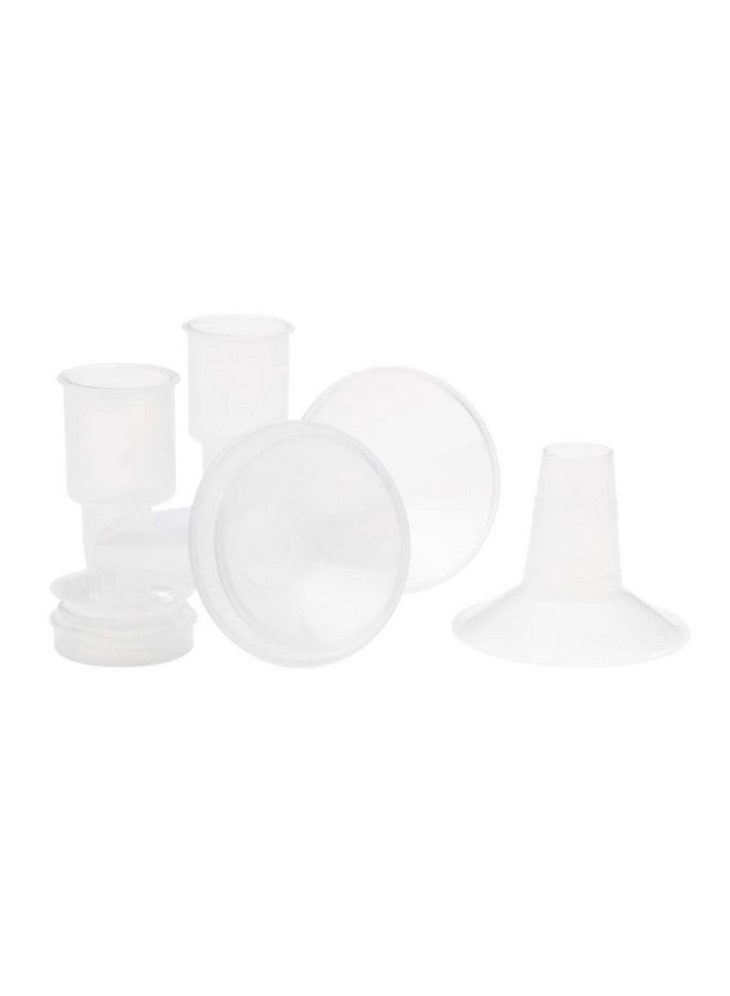 Ameda Customfit Breast Flanges Mediumlarge 230.5Mm Flanges With 28.5Mm Insert Extra Flanges For Better Sizing And More Comfortable Pumping Fits Ameda Breast Pump Kits - Image 1