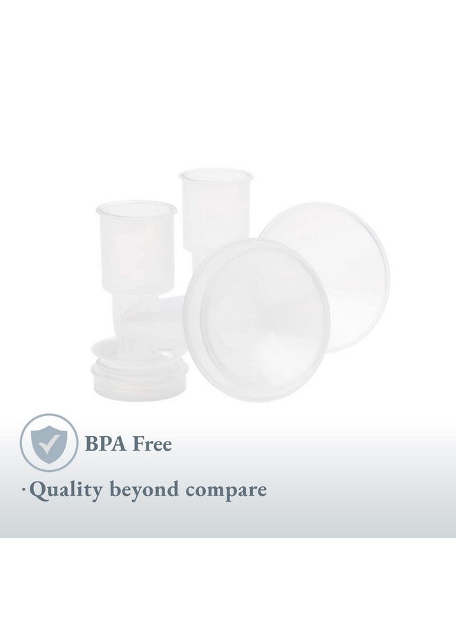 Ameda Customfit Breast Flanges Mediumlarge 230.5Mm Flanges With 28.5Mm Insert Extra Flanges For Better Sizing And More Comfortable Pumping Fits Ameda Breast Pump Kits - Image 3