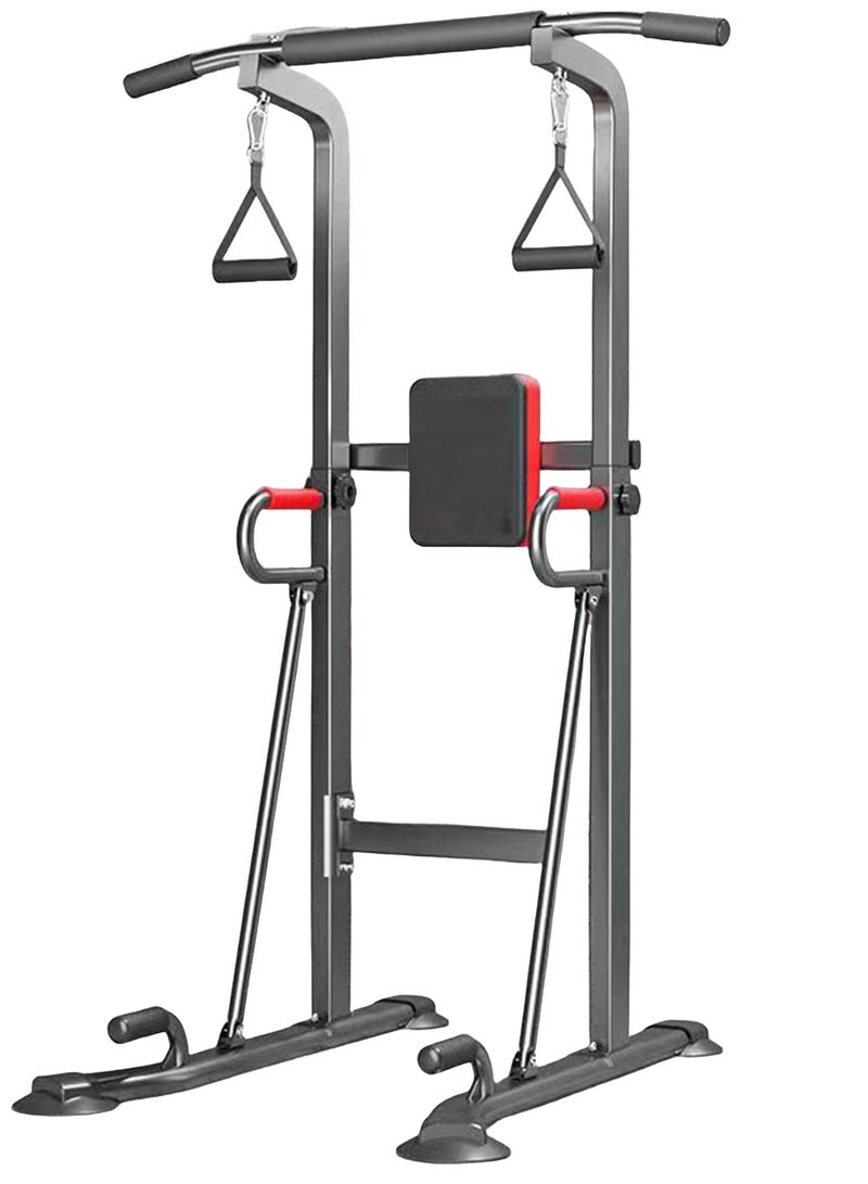 Bukela Power Tower Pull Up Bar and Dip Station Pro, Multi-Function Home Gym, Strength Training Fitness Equipment, Height Adjustable - Image 2