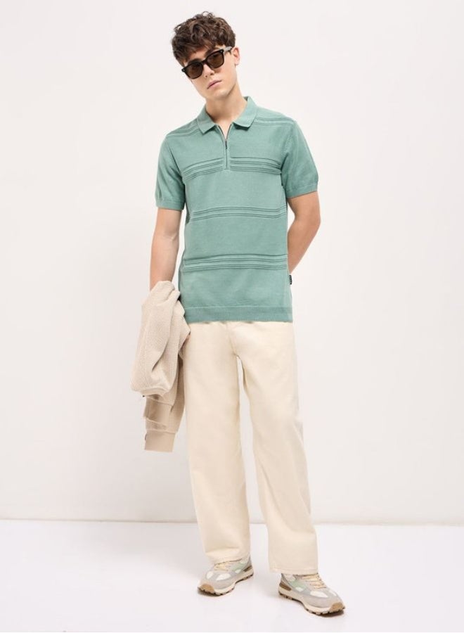 THE BEAR HOUSE Men's Polo Shirt for Casual & Semi-Formal Wear | Classic Collar Neck T-Shirt | Comfortable, Stylish & Versatile for Office, Travel, Outings & Everyday Use - Image 3