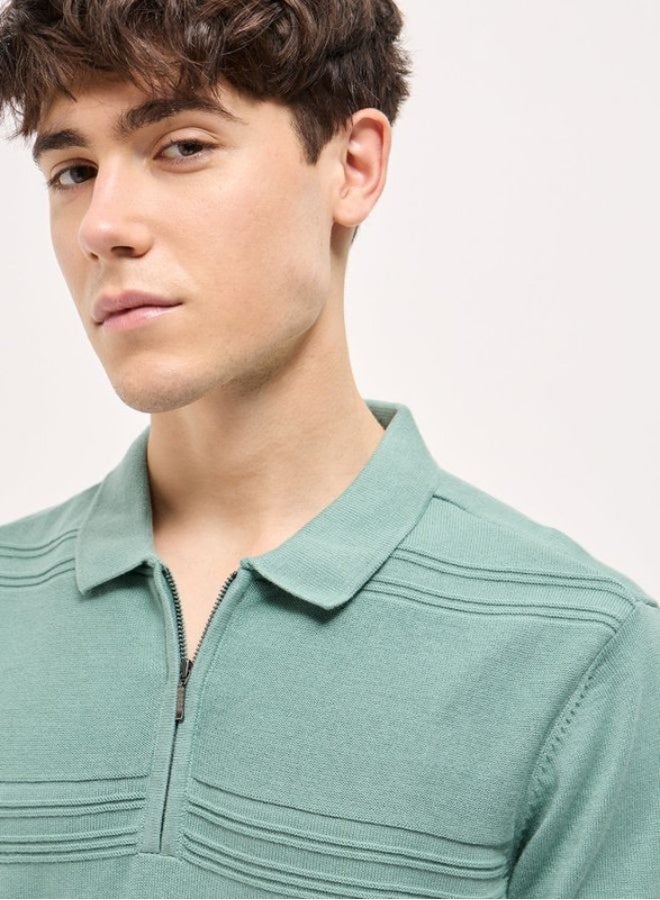 THE BEAR HOUSE Men's Polo Shirt for Casual & Semi-Formal Wear | Classic Collar Neck T-Shirt | Comfortable, Stylish & Versatile for Office, Travel, Outings & Everyday Use - Image 4