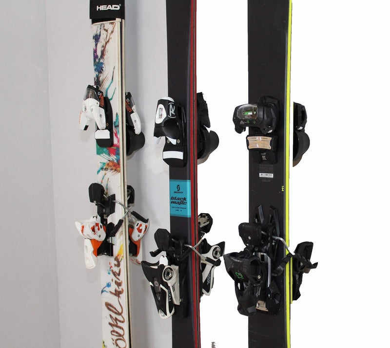 Totti Button Ski Hanger Button Ski Hanger 5-Pack, 5 Individual Fixtures To Safely Store 5 Pairs Of Alpine Skis Of Any Shape Or Size (Rockers, Carvers, Racers, Kids) To Make A Wall Or Floor Ski Storage Rack - Image 3