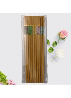 Paint-free Marble Printing Chopsticks Chopsticks Bamboo Chopsticks Household Bamboo Chopsticks 10 Pairs Of Five-color Chopsticks Manufacturers Special Chopsticks-Color:Marble 10 Pairs In Bags-short Style-Specifications:24x7.0x6.3 Joint (without Paint)