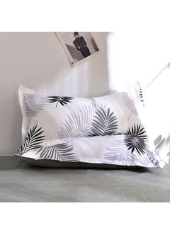 Bluejw Twin Size Bedding Set, Hotel Quality 4 Pcs Bedsheet Set With Bed Sheet 230x230cm, Quilt Duvet Cover 180x220cm And 2 Pcs Pillow Covers 48x74cm, Modern Design 4 Piece Bedding Set  - Image 5
