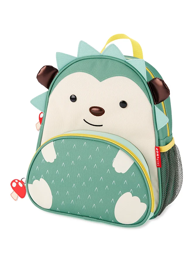 سكيب هوب Zoo Backpack Hedgehog - Kid-Friendly, Adjustable Toddler Backpack