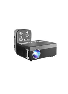 Smart Wireless Projector 1080P FHD – 5G WiFi, 4K Support, Android System, Bluetooth 5.0, RJ45 Port, Built-in Speaker