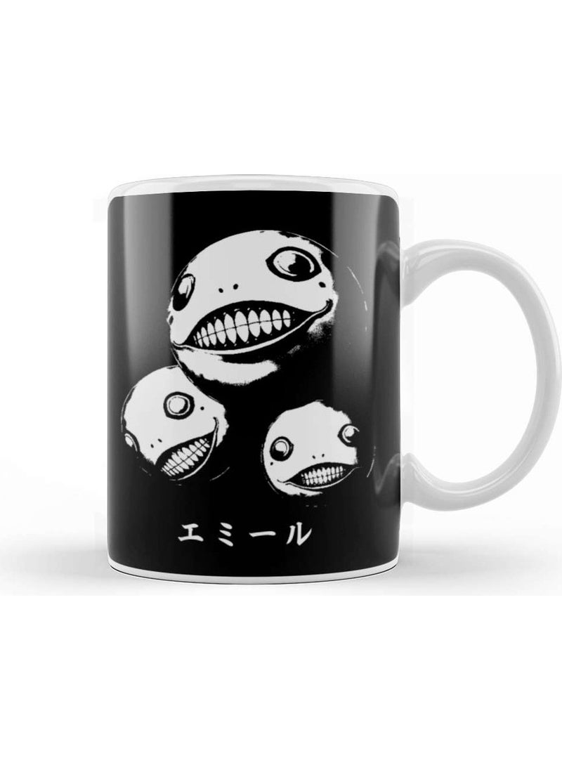 Baskı Dükkanı Print Shop Nier Automata Emil Heads Mug Porcelain 