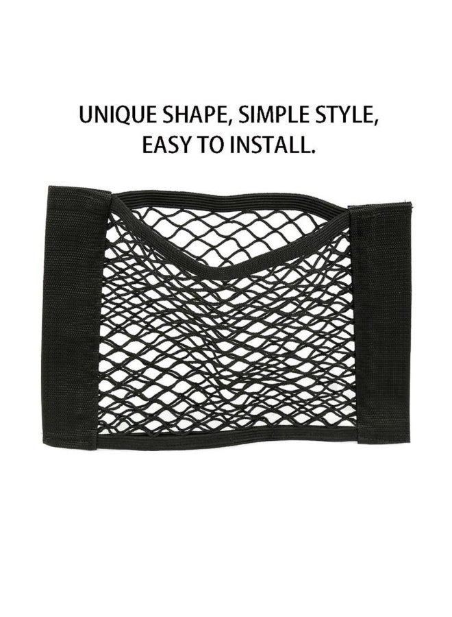 Generic Car Box Storage Bag Mesh Net Bag Luggage Holder Pocket Sticker Trunk Organizer Cargo Net - Image 5