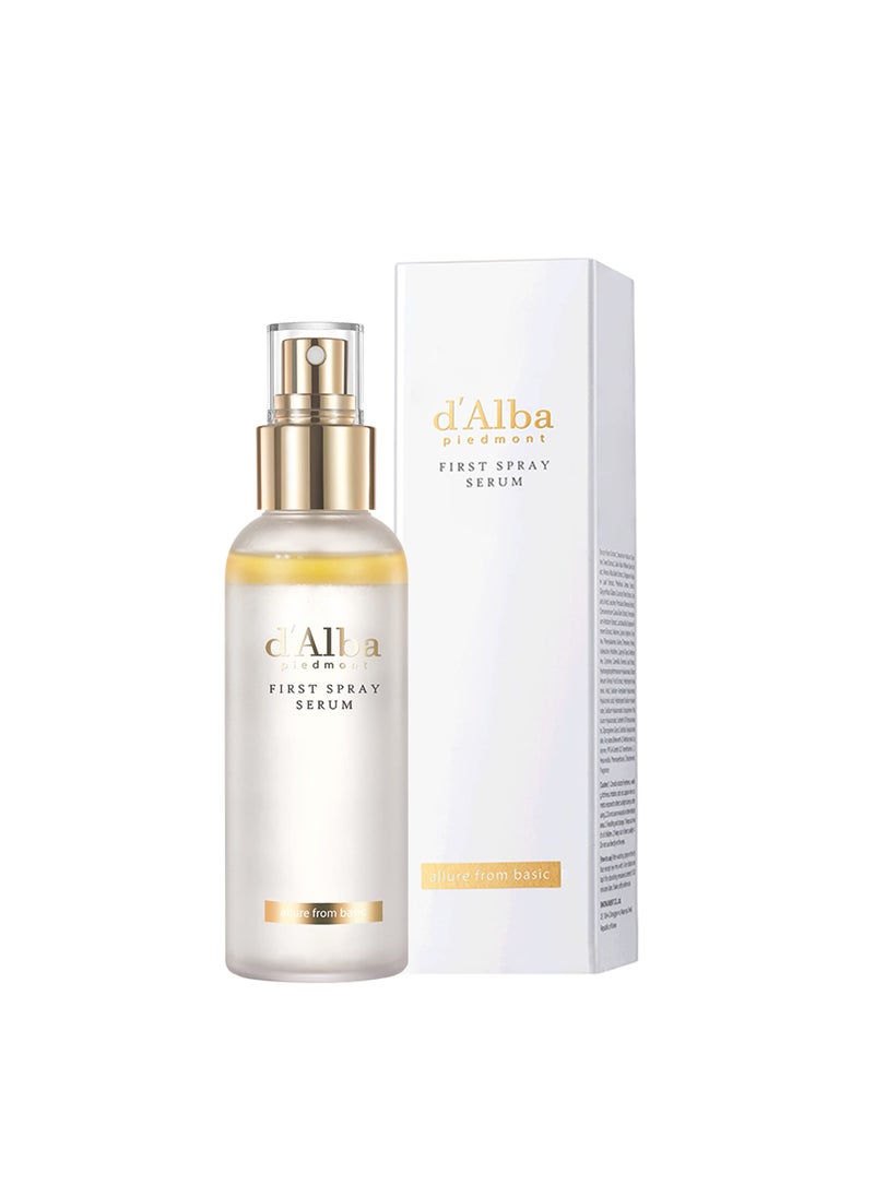 d'alba Piedmont - d'alba Piedmont White Truffle Mist Spray Serum Super Elasticity Anti-aging Deep Hydration Mist Face Serum for Women Anti Wrinkle Italian Spray Serum (Mist Serum) - Image 1