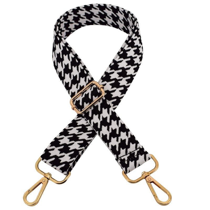 Adjustable Crossbody Strap 75cm To 145cm Length 3.8cm Width - Durable Nylon Canvas Non-slip Strap for Single Shoulder Crossbody Bag Use - Image 1