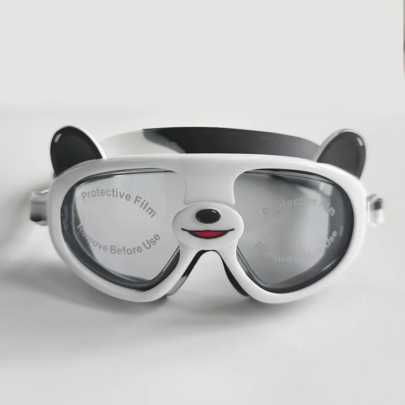 Bluejw Professional HD Anti-Fog Swimming Goggles for Boys and Girls Large Frame Cartoon Design Short Sleeve Diving Equipment Set - Image 5