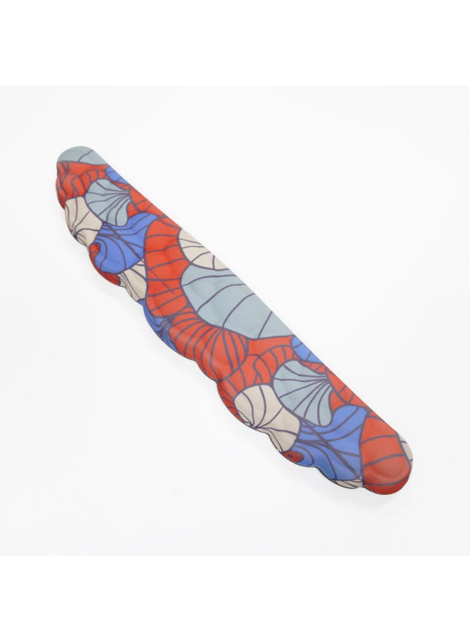Large Soft Foaming Wrist Mouse Pad Suit Three-dimensional Office Typing Wrist Pad Long Non-slip Keyboard Hand Pad