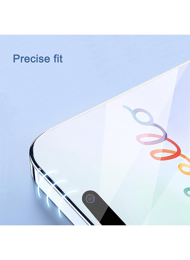 3 Pack Screen Protector for iPhone 17 Pro Max [6.9 inch] with Installation Frame, Tempered Glass, Sensor Protection, Dynamic Island Compatible, Case Friendly - Image 4