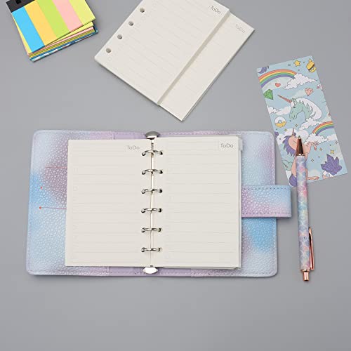 AxeWoodz A7 To Do List Refill Paper 3 Pack Binder Inserts 6-Hole Punched Filler Paper Planner Refills, 135 Sheets/270 Pages Refillable Planner Binder Paper for A7 Planner Inserts (A7, To Do List) - Image 4