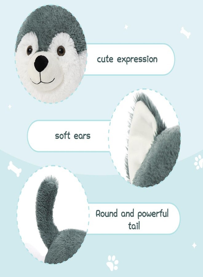 MorisMos Husky Stuffed Animal 28" Dog Stuffed Animal Husky Plush Stuffed Puppy Toy Dogs for Kids Stuffed Animals Plushie Dog Plush Gift for Kids Boys Girls Birthday Christmas - Image 5