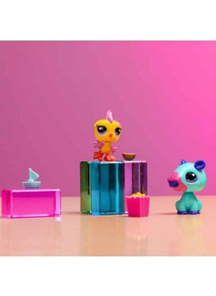 Littlest Pet Shop Minis 2-Piece Figure Set S2 - Capybara and Bird - 5 cm Minis  - Image 5