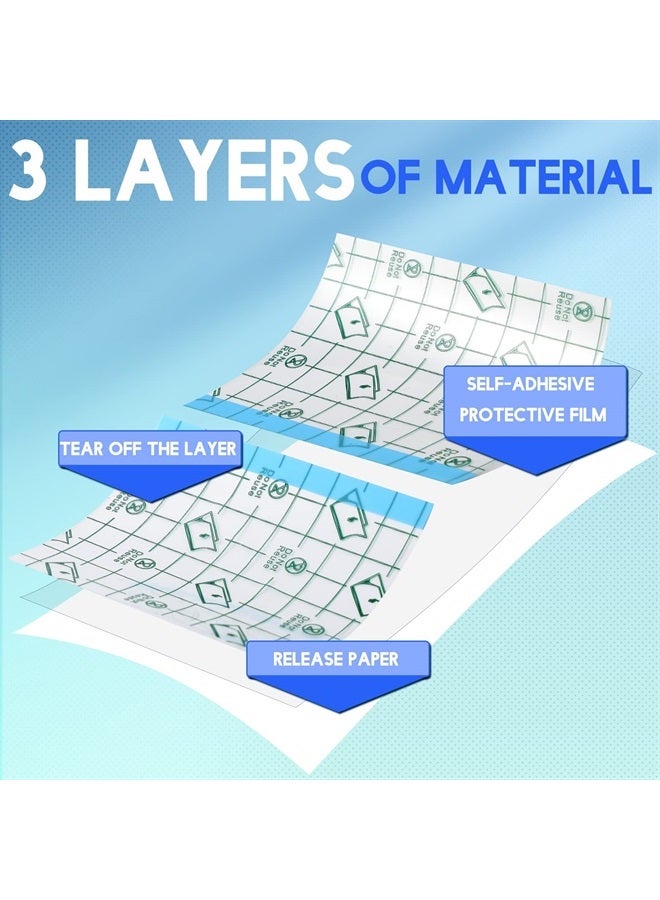 BBTO لصقة لاصقة شفافة لاصقة مقاومة للماء شريط مرن للوشم والسباحة (3.94 بوصة × 10.94 ياردة) - Image 5