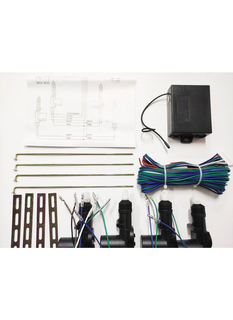 Replax - 12V Central Lock Set with Remote Control BR4600468 - Image 1