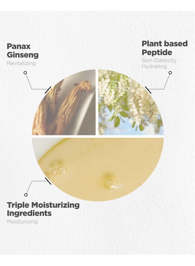 hyggee Natural Repair Cream - Vegan Red Ginseng & Peptides Nourishing Moisturizer For Enhanced Elasticity And Vitality - Anti Aging, Firming, Hydrating Face Cream For Rough And Dry Skin, 1.69Oz. - Image 2