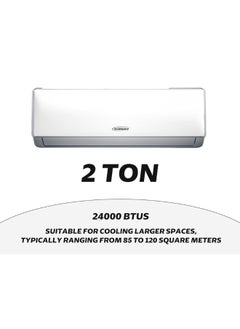 GeneralGold General Gold 2 Ton Split Air Conditioner 24000 BTU, T3 Cool Only with WIFI, Energy-Efficient R410, Durable Design, Quiet Operation, Easy Installation with Pipe Kit, 2T AC Unit Rotary System (2Ton)  - Image 1