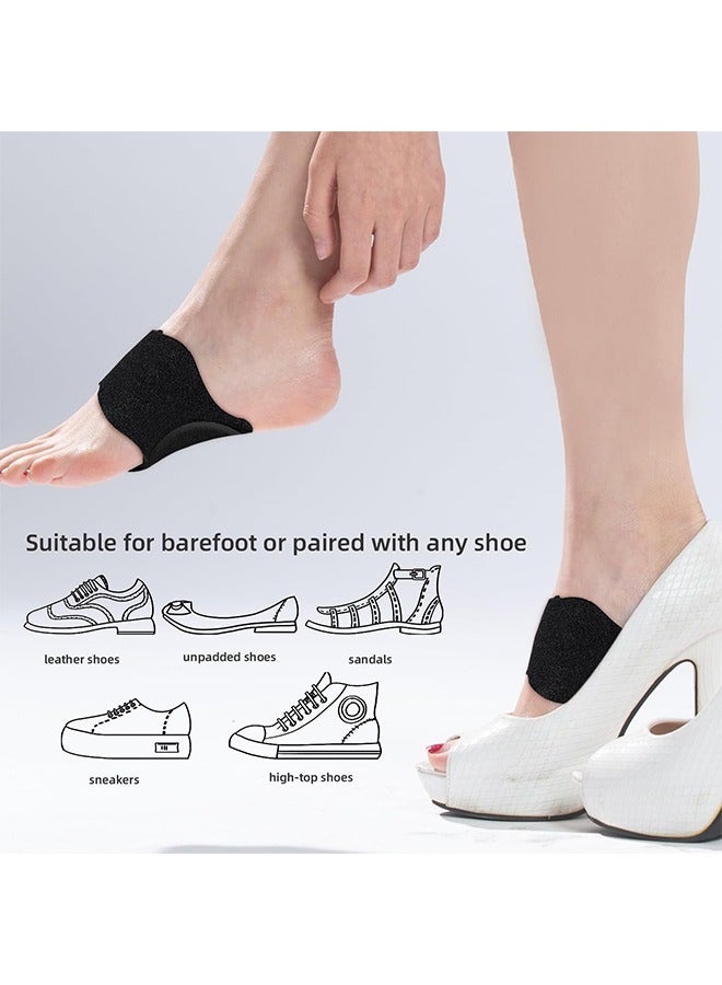 Lemon 1 Pair Arch Support for Flat Feet,  Foot Wraps, Breathable Comfort Flat Feet Insoles,  Arch Support to Reduce Feet Pain, Adjustable - Image 4