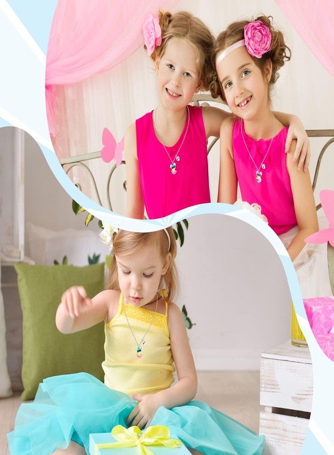 TARINI 1 Piece Best Friendship Necklace, Cute Bear Pendant Necklace with Glitter Bowtie, BFF Jewelry for Girls Women Sisters, Ideal Gift for Birthday Christmas Graduation Bridesmaid, Adjustable Daily Accessory - Image 4