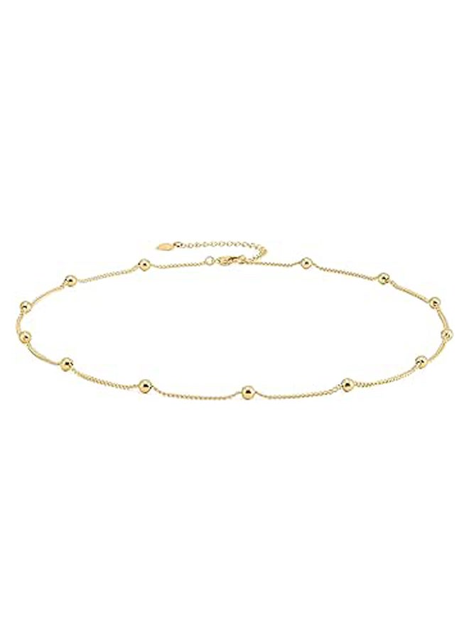 Generic 18k Gold Chain Choker  - Image 1