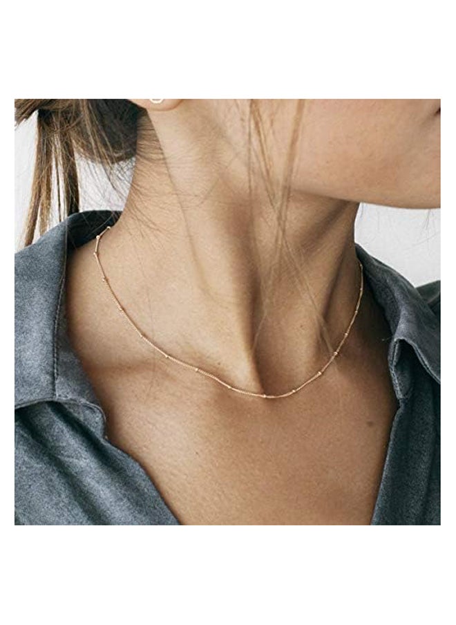 Generic 18k Gold Chain Choker  - Image 3