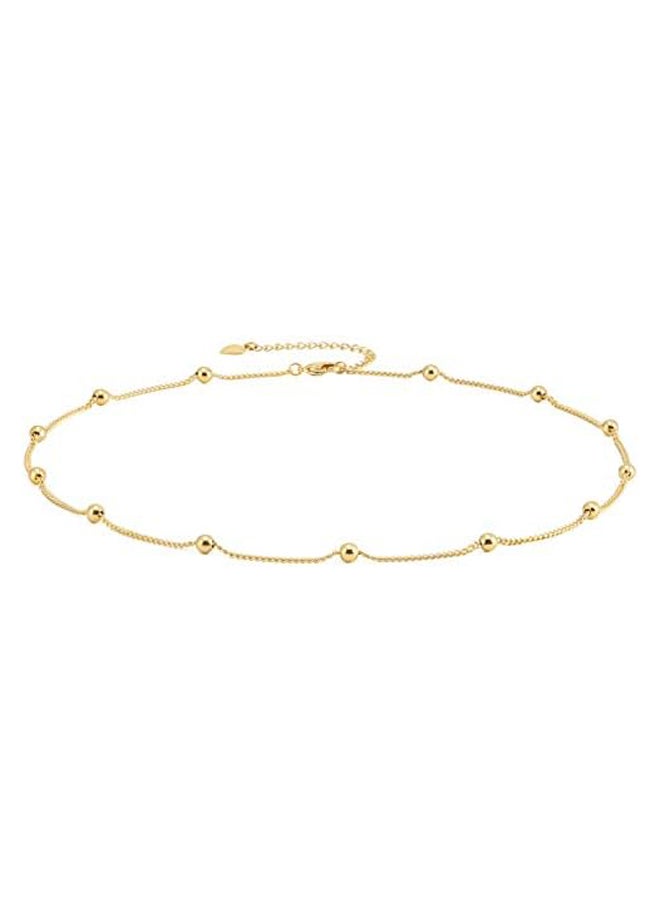 Generic 18k Gold Chain Choker  - Image 2