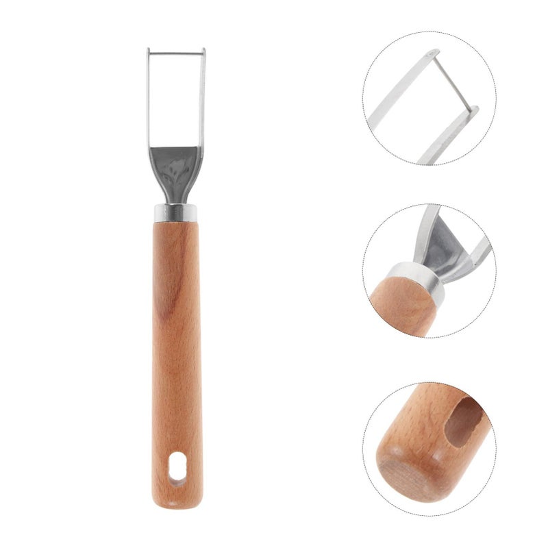 Luxshiny Portable Stainless Steel Watermelon Slicer Fruit Cutter For Effortless Cutting Creates Cubes Quickly And Easily Unique Design For Home Restaurant And Hotel Use Blue - Image 3
