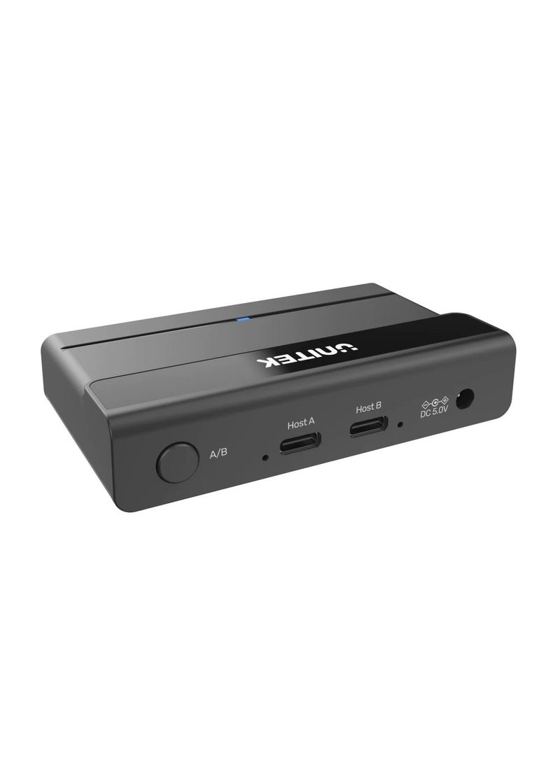 UNITEK USB 3.0 Switch Selector 2 Computers Share 4 USB 3.0 Ports KVM Switcher  - Image 2