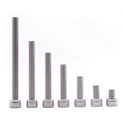 EASTLO M10-1.5 x 40mm Socket Head Cap Screws Bolts, 304 Stainless Steel 18-8, Allen Socket Hex Drive, Full Thread, Coarse Thread, Bright Finish, 10 PCS - Image 5