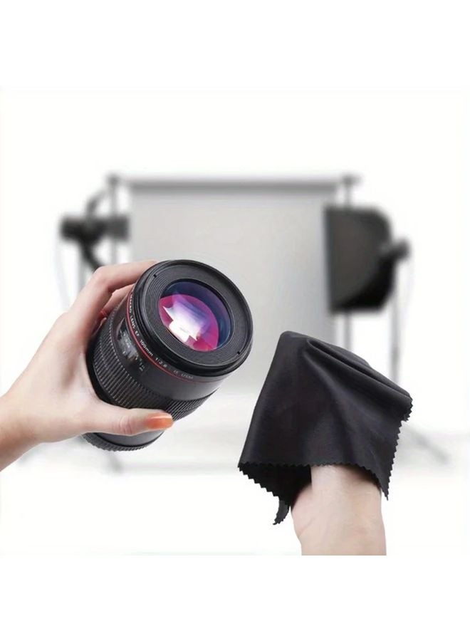 مناديل تنظيف مايكروفايبر الممتازة - 2 قطعة قابلة لإعادة الاستخدام ولطيفة على شاشات الهواتف والنظارات - Image 2