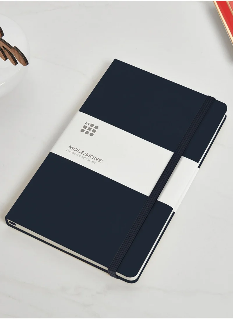 MOLESKINE Moleskine Classic Large Ruled Hard Cover Notebook - Sapphire Blue