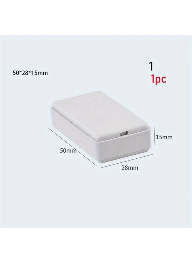 صندوق المشروع الإلكتروني البلاستيكي المقاوم للماء النمط 5 - أبيض رمادي - علبة DIY - 1 قطعة - Image 4