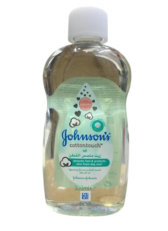 Johnson's Baby Cottontouch Baby Oil For moisturize 300 ml 