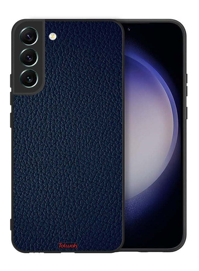 Tolwak Samsung Galaxy S22 5G Protective Case Cover Leather Pattern - Image 2