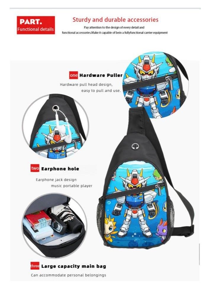 Universal cartoon new three-piece schoolbag - 1322