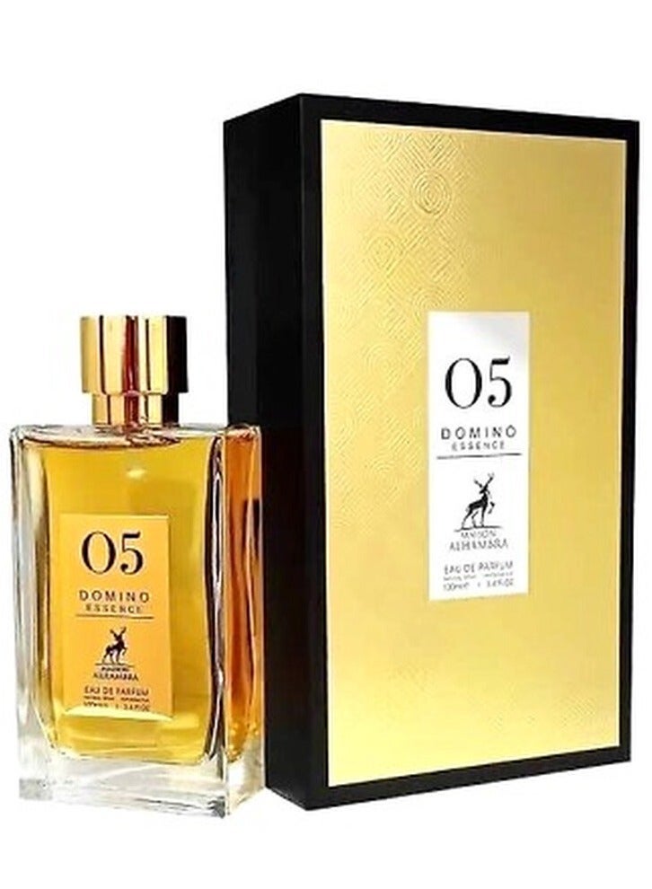 ميزون الهمبرا عطر دومينو ايسنس - للجنسين - 100 مل (مستوحى من روزيندو ماتيو رقم 5 فلورال أمبر سينشوال) - Image 2