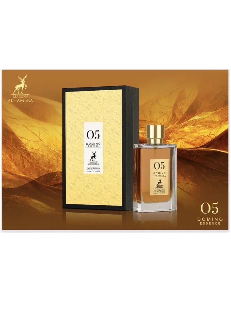 ميزون الهمبرا عطر دومينو ايسنس - للجنسين - 100 مل (مستوحى من روزيندو ماتيو رقم 5 فلورال أمبر سينشوال) - Image 5