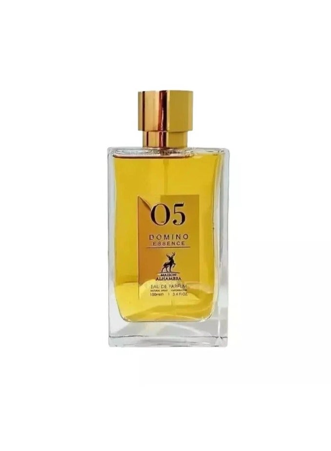 ميزون الهمبرا عطر دومينو ايسنس - للجنسين - 100 مل (مستوحى من روزيندو ماتيو رقم 5 فلورال أمبر سينشوال) - Image 3