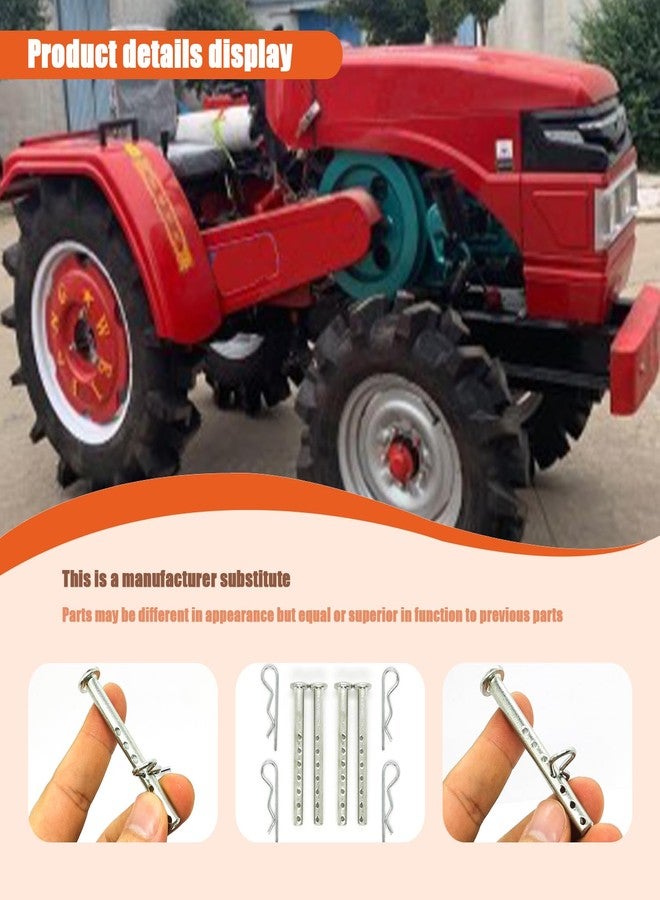 مجموعة من 4 دبابيس تثبيت مع مشبك R - 472795 014973472795 - 1/4 × 2 1/2 بوصة - Image 2
