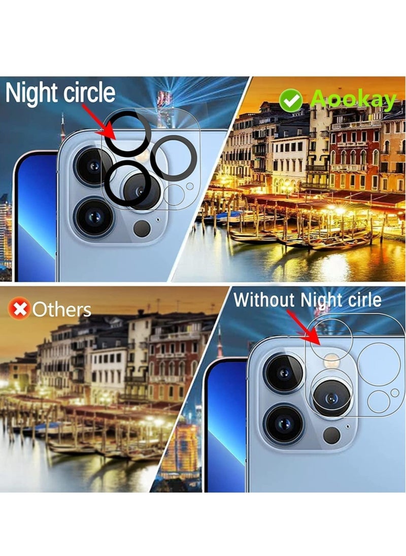ELTRAZONE - [1+2+2] Case for iPhone 14 Pro, with 2 Pcs Tempered Glass Screen Protector + 2 Pcs Camera Lens Protector, Clear Magnetic Phone Cover for Mag-Safe (Not Original) (iPhone 14 Pro, Magnetic Clear) - Image 1